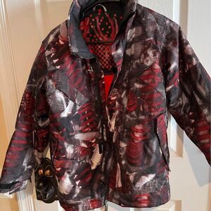 Boys Girls 10 SPYDER SKI SNOW winter coat jacket